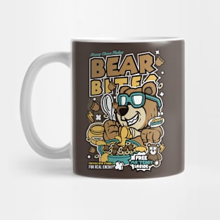 Retro Cereal Box Bear Bites // Junk Food Nostalgia // Cereal Lover Mug